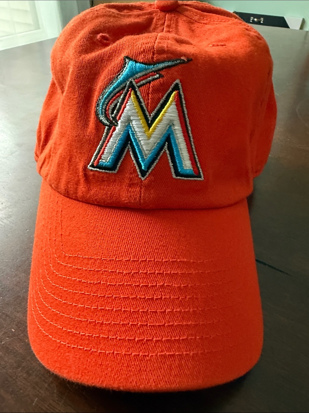 Miami Marlins Orange Baseball Cap